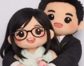 Plushie AI photo booth style sample